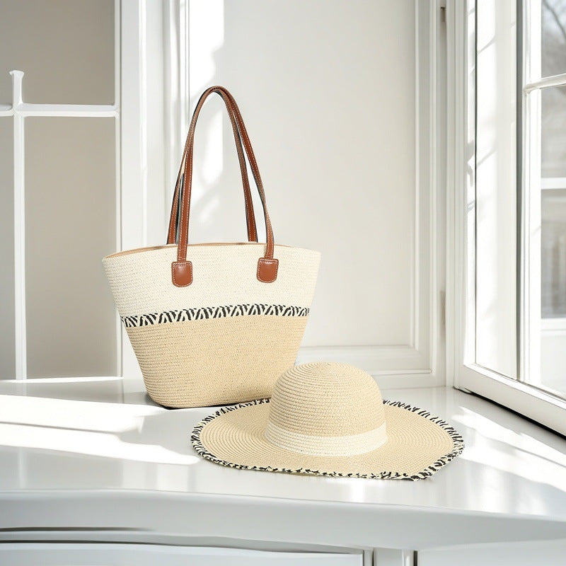 Beach bag and sun hat Stornfield