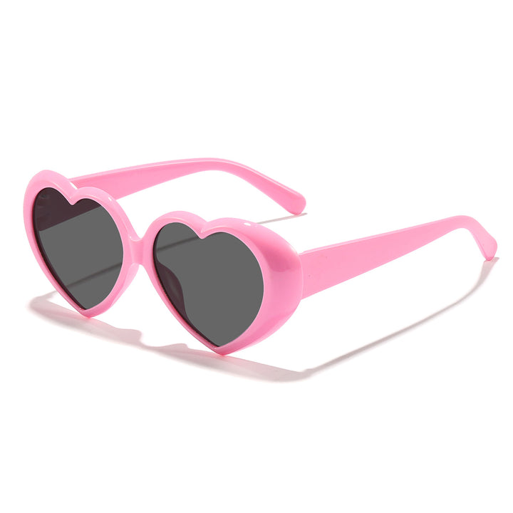 Women's Heart-Shaped Sunglasses with UV Protection and Stylish Frame Stornfield