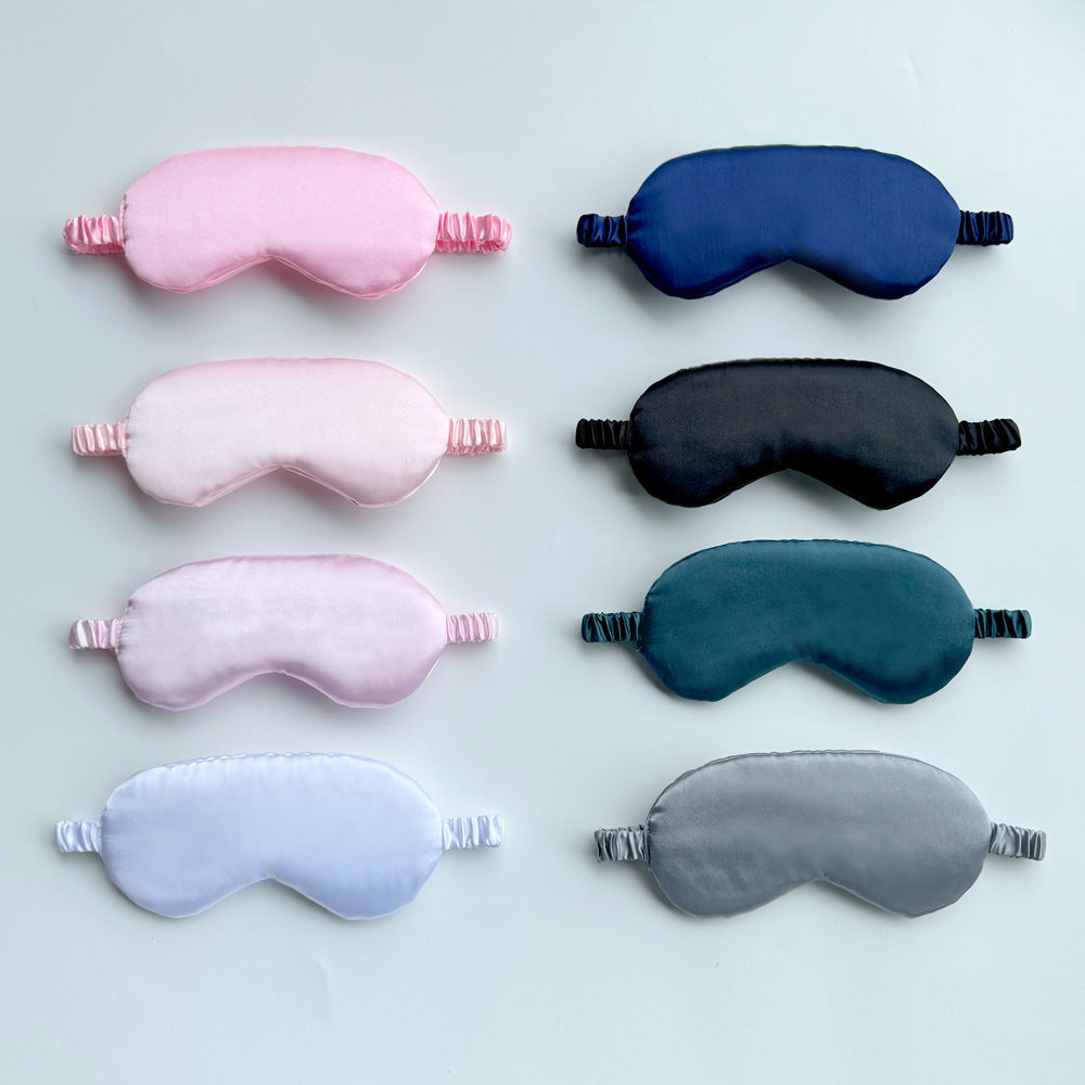 Women's ergonomic silk-like sleep mask with padded nose bridge and elastic strap Stornfield