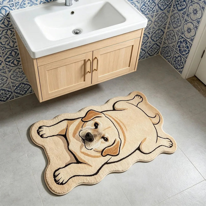 Cat Art Themed Decorative Mat