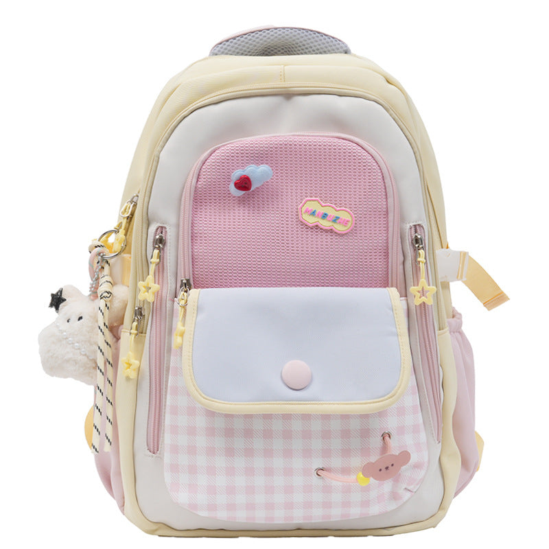Casual Multi-Compartment School Backpack Stornfield