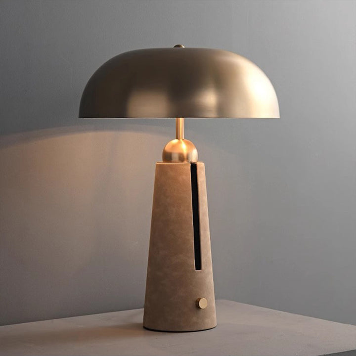 Contemporary Table Lamp with Unique Geometric Design