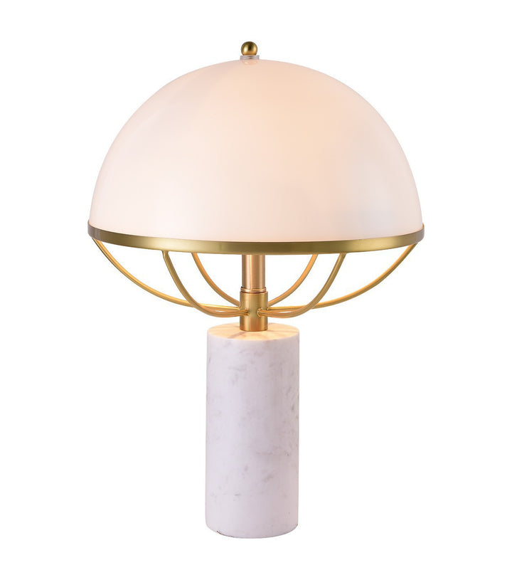 Elegant Decorative Table Lamp with Modern Marble Base