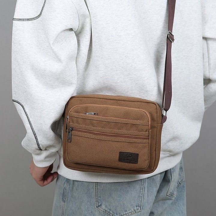 Shoulder Bag With Multiple Compartments And Adjustable Shoulder Strap Stornfield