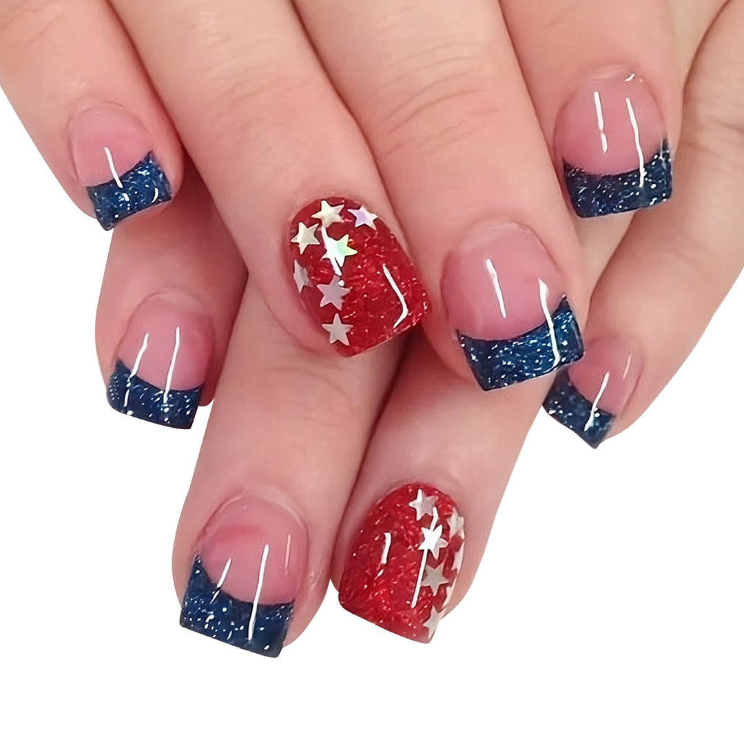 Glittering Nail Art Stornfield
