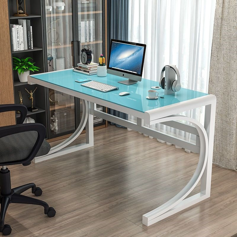 Modern Glass Desk Stornfield