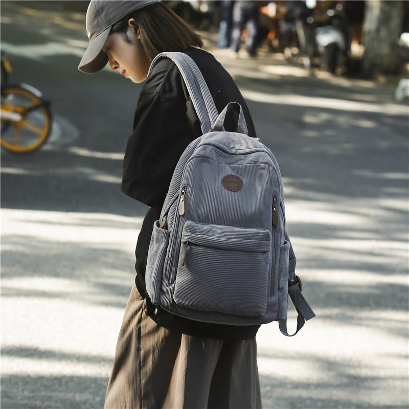 Durable Textured Backpack Stornfield
