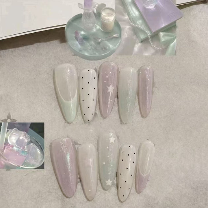 Elegant Long-Lasting Press-On Nail Set Stornfield
