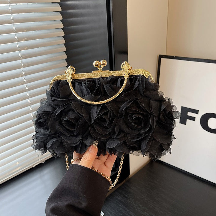 Floral Embellished Evening Clutch