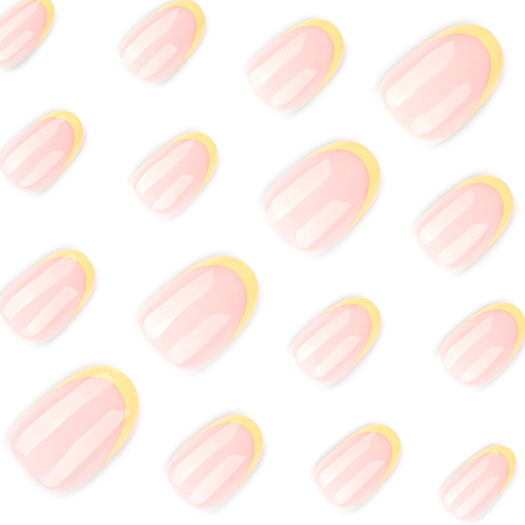Elegant Nail Art in Modern French Tip Design Stornfield