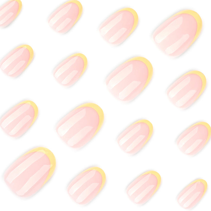 Elegant Nail Art in Modern French Tip Design Stornfield