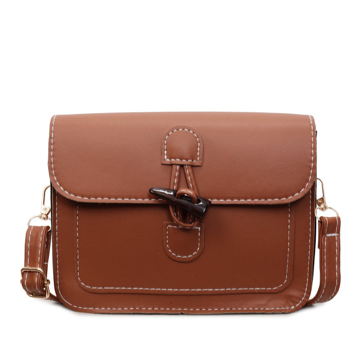 WoStructured Leather Crossbody Bag Stornfield