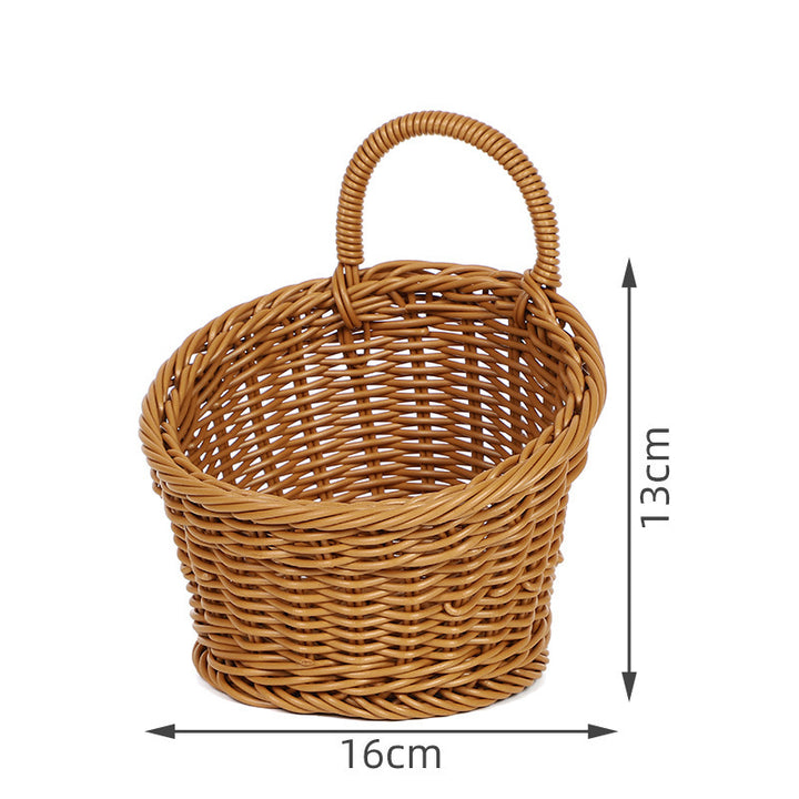 Handwoven Storage Basket with Sturdy Handle Stornfield
