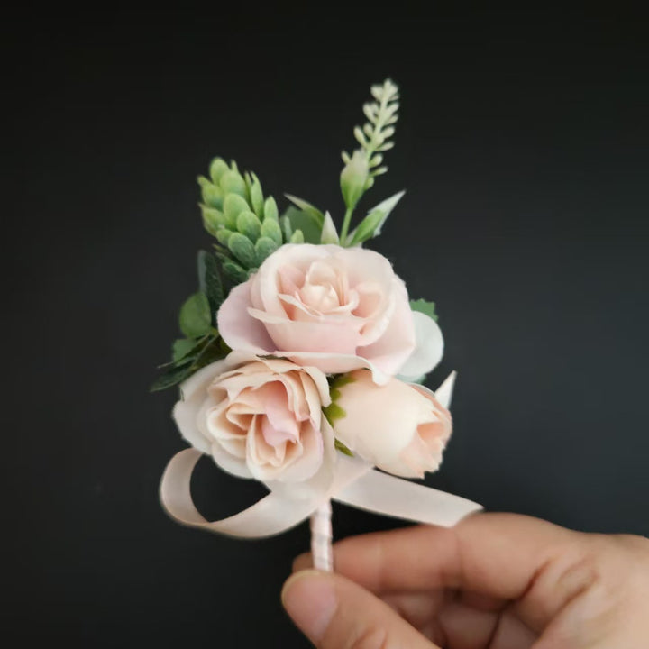 Refined Floral Corsage