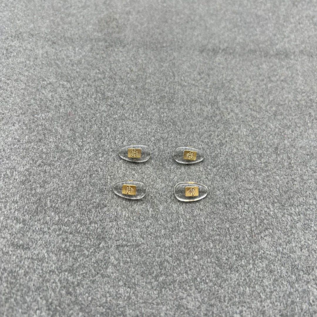 Eyewear Nose Pad Inserts with Gold Support Stornfield