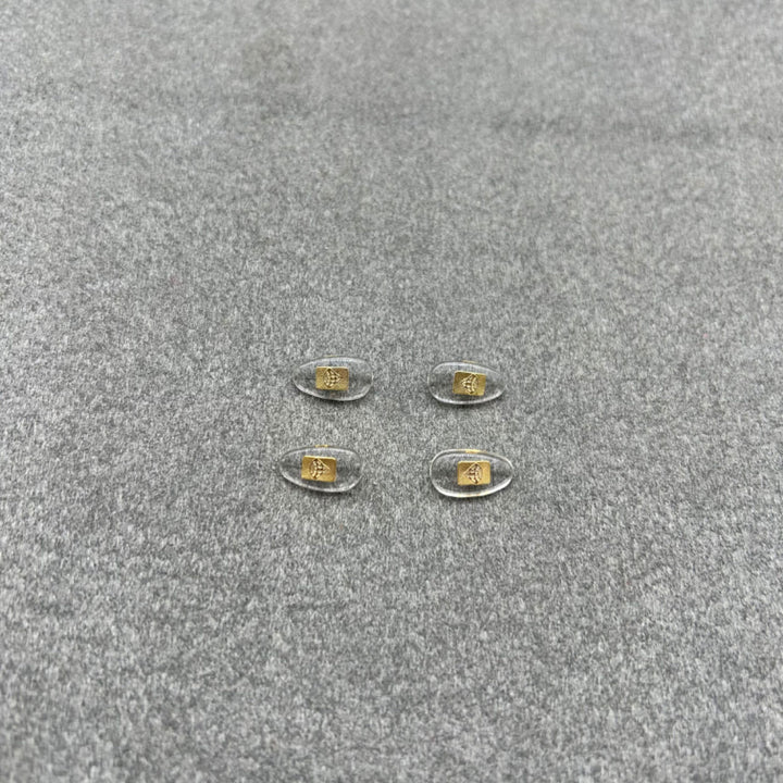 Eyewear Nose Pad Inserts with Gold Support Stornfield