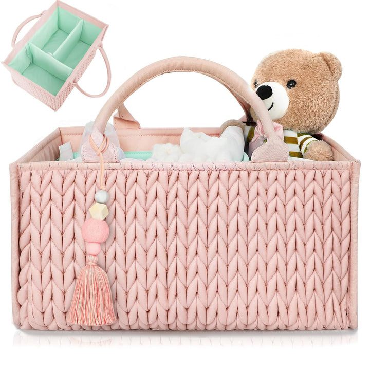 Women decorative wrap basket with removable compartments Stornfield