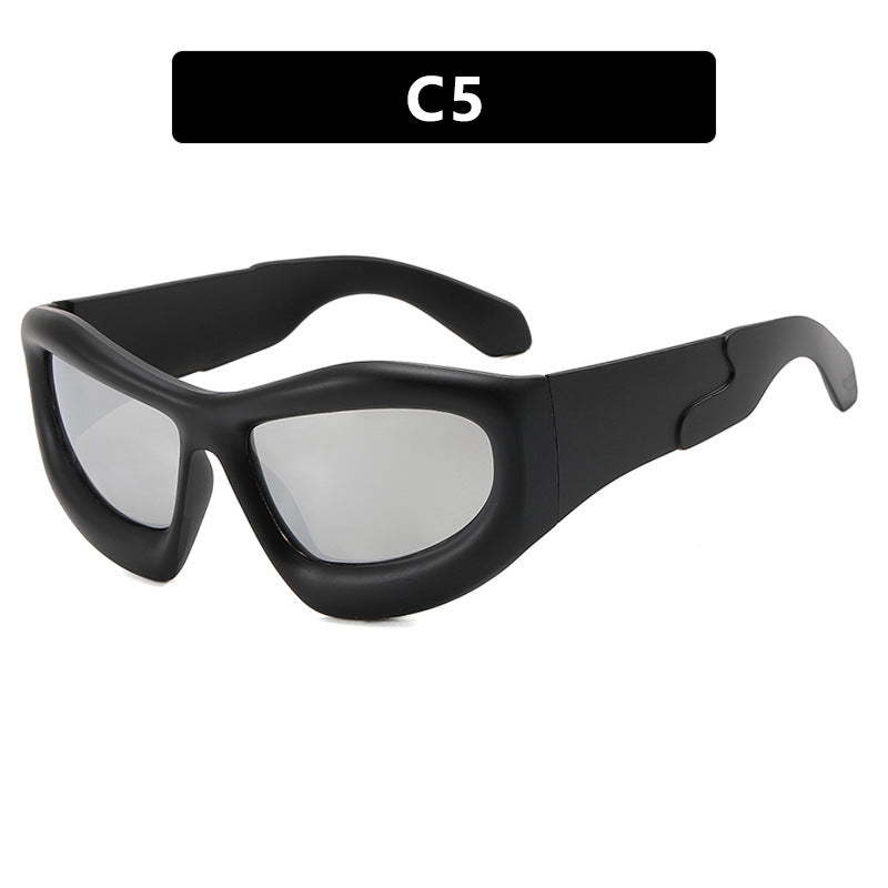 Women's Sporty Sunglasses with Futuristic Design Stornfield