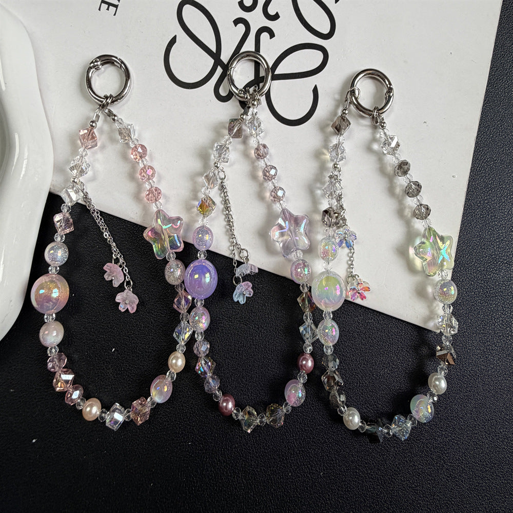 Decorative Beaded Charm Keychain Stornfield 1790135592