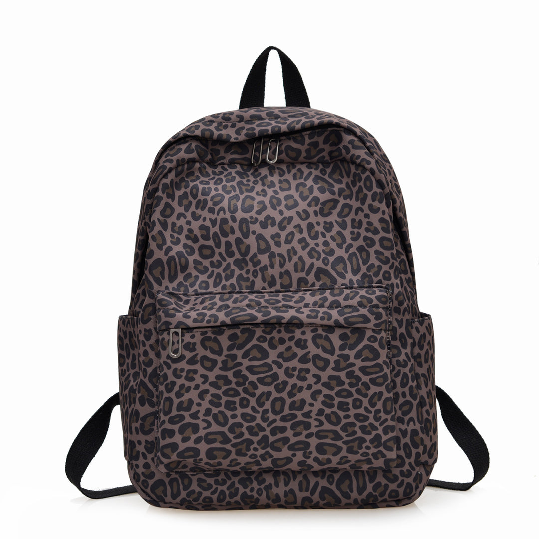 Stylish Backpack in Leopard Print Stornfield