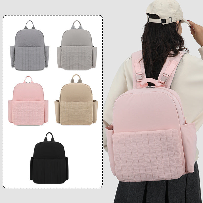Minimalist Quilted Backpack Stornfield