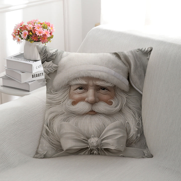 Elegant Floral Decorative Throw Pillow