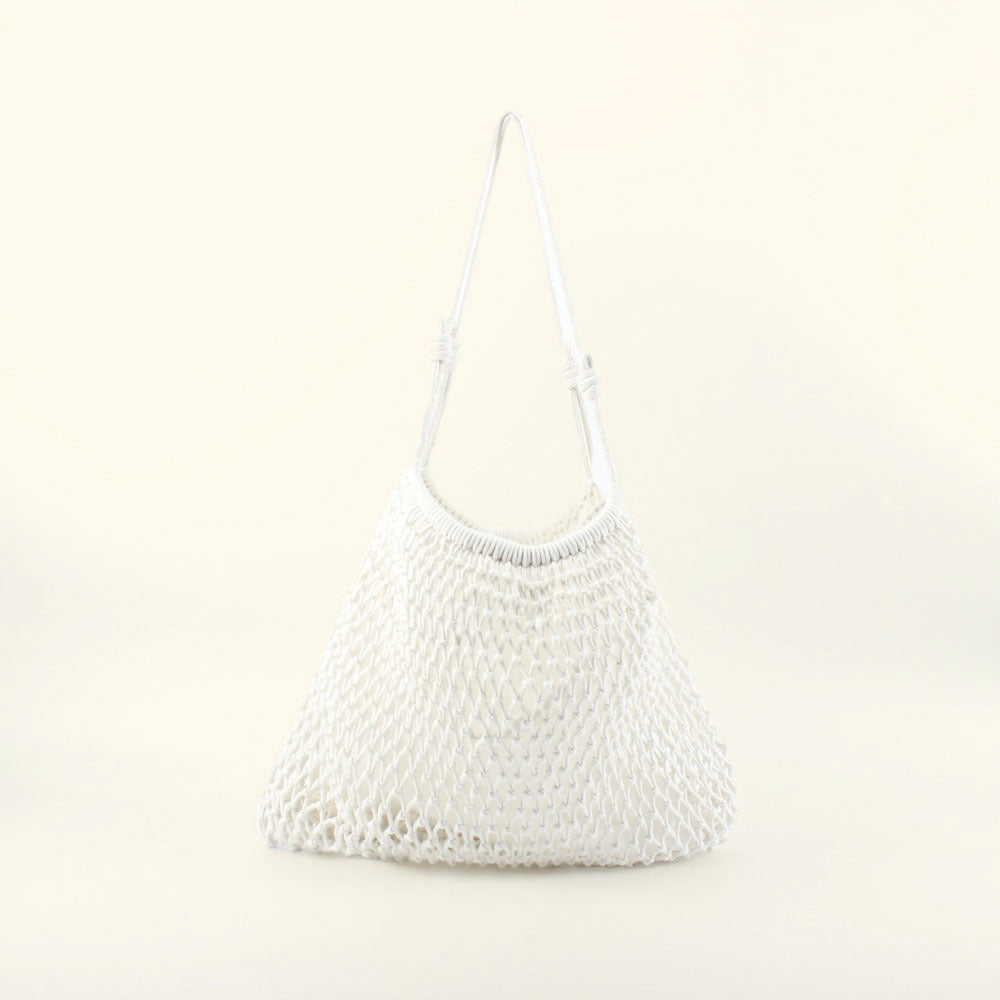 Net bag with flexible shape and stylish shoulder straps Stornfield