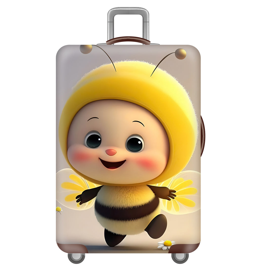 Unisex Hard-shell suitcase with cute cat motif Stornfield