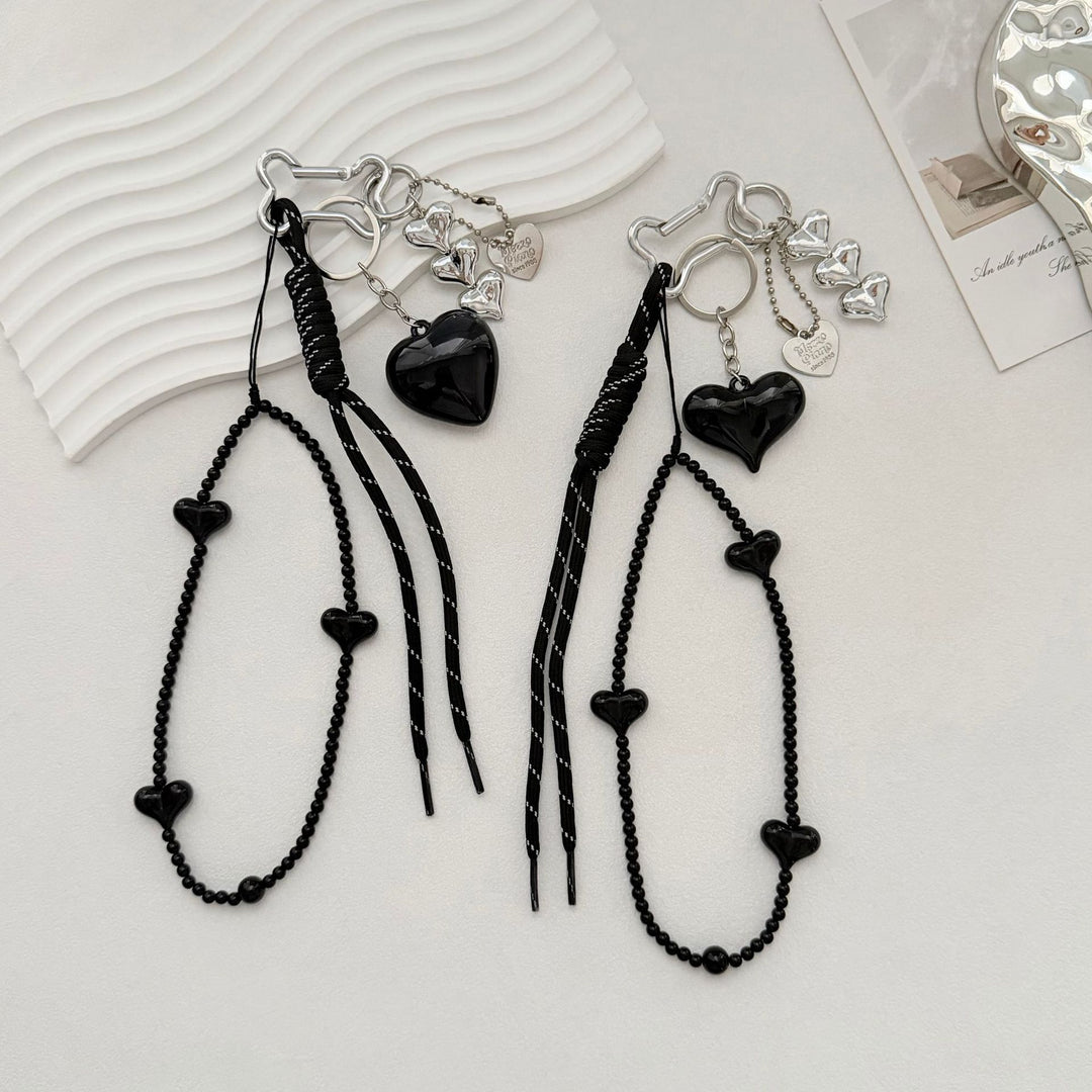 Elegant Heart Charm Keychain Stornfield