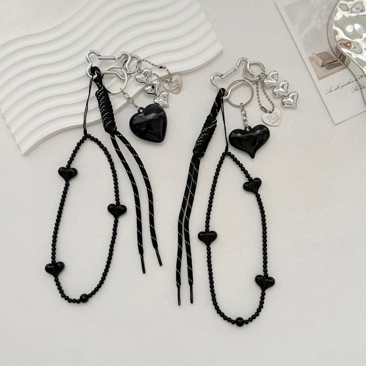 Elegant Heart Charm Keychain Stornfield
