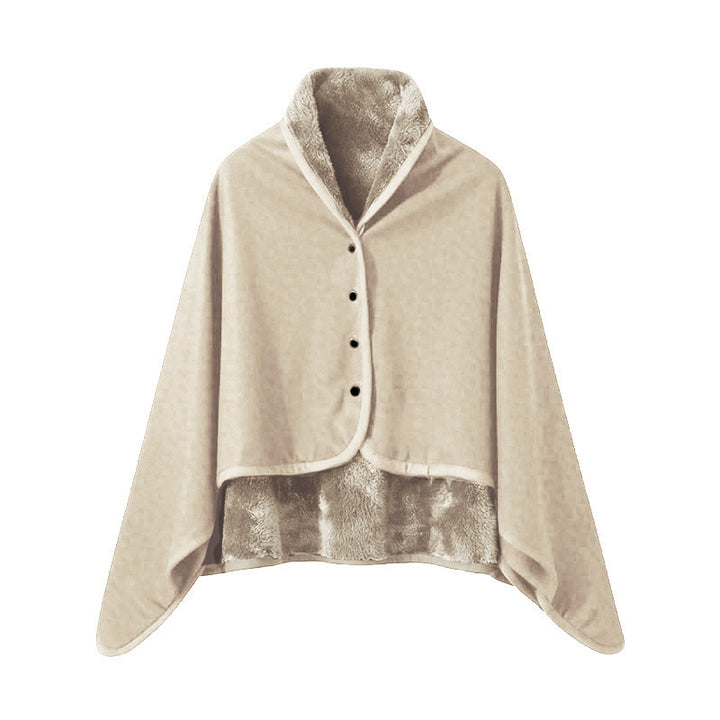 Ladies Elegant Snuggle Blanket with Collar Stornfield