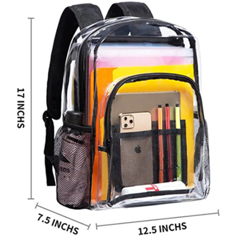 Transparent school backpack Stornfield