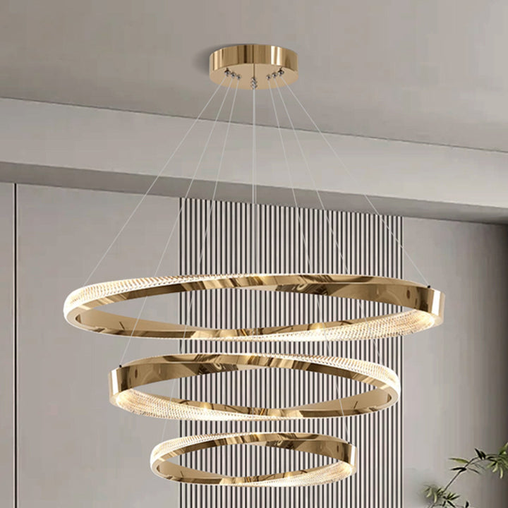 Modern Suspension Ring Chandelier