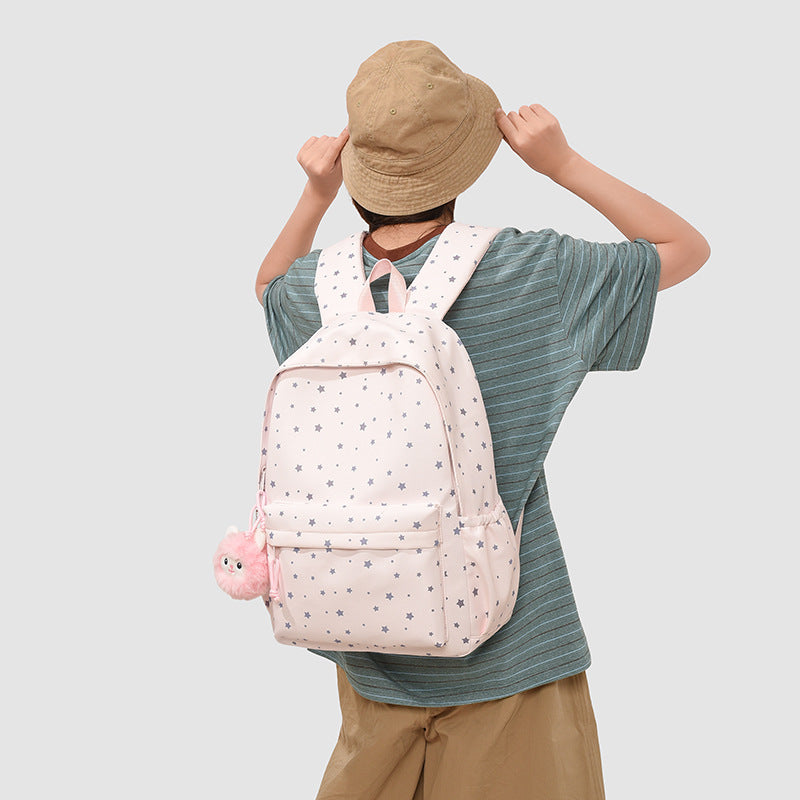 Stylish Polka Dot Casual Backpack Stornfield