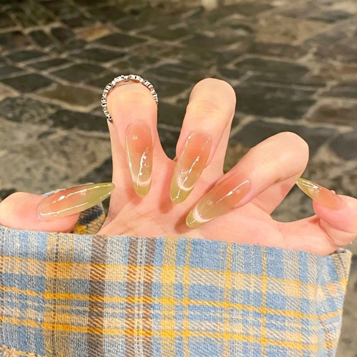 Stylish Long Stiletto Press-On Nails Stornfield