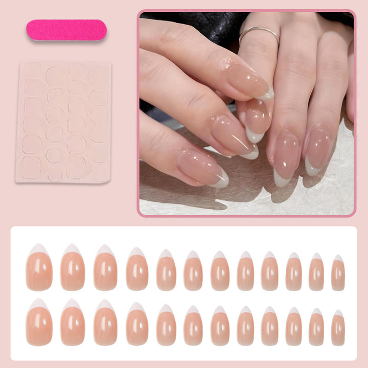 Artificial Nail Set with Natural Acrylic Tips Stornfield