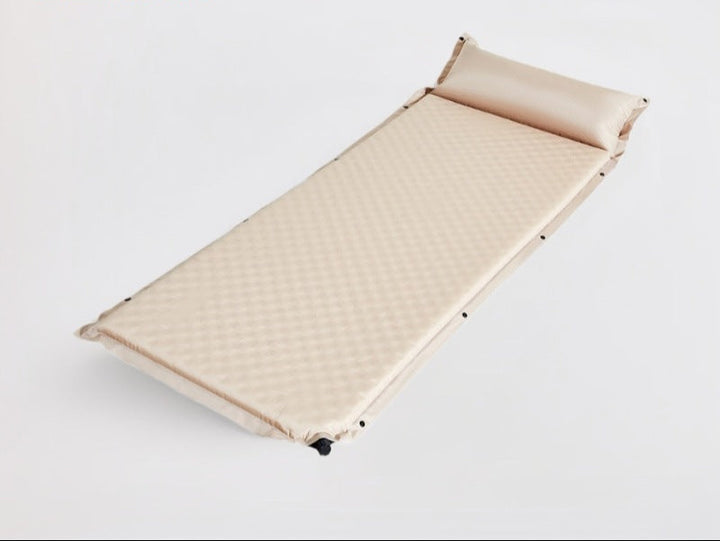 padded foldable outdoor camping mattress with built-in pillow and water-resistant Oxford fabric Stornfield