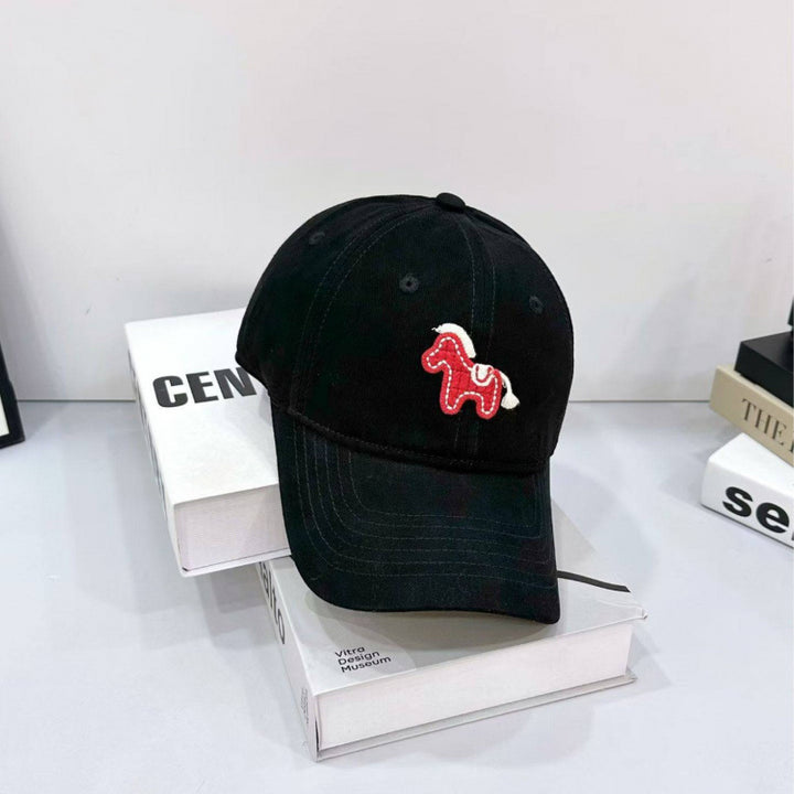 Women's Playful Embroidered Pony Baseball Cap Stornfield