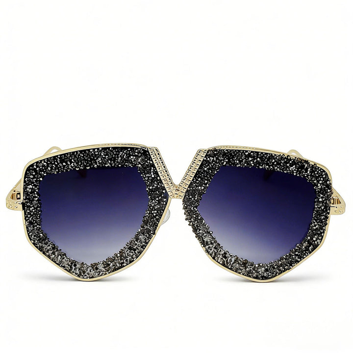 Ladies fashionable sunglasses with sparkling frame and elegant shape Stornfield