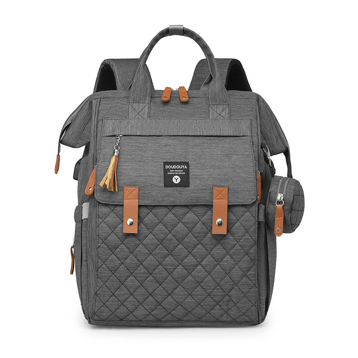 Multi-Functional Quilted Travel Backpack Stornfield