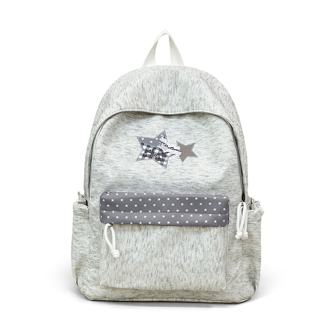 Stylish Star-Embellished Backpack Stornfield