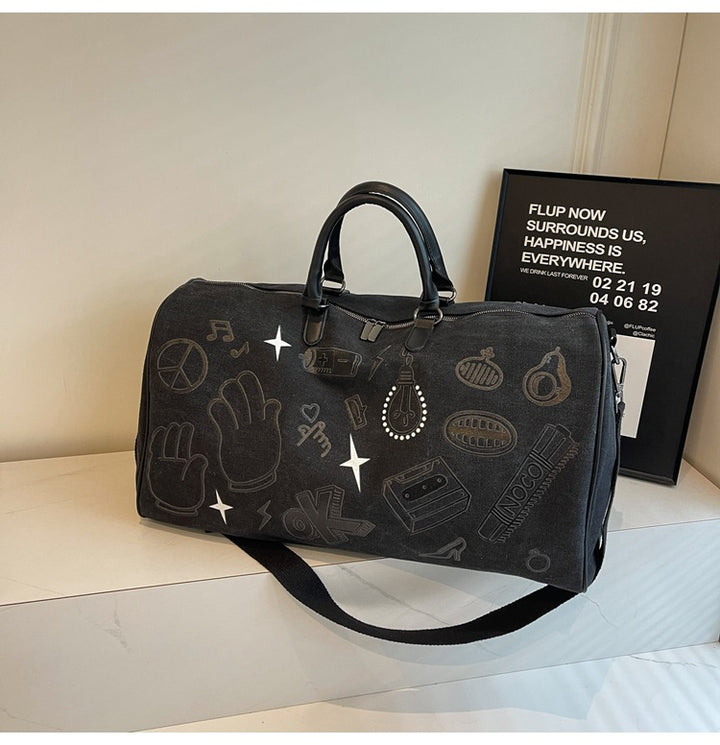 Fun Patterned Weekender Duffle Bag Stornfield