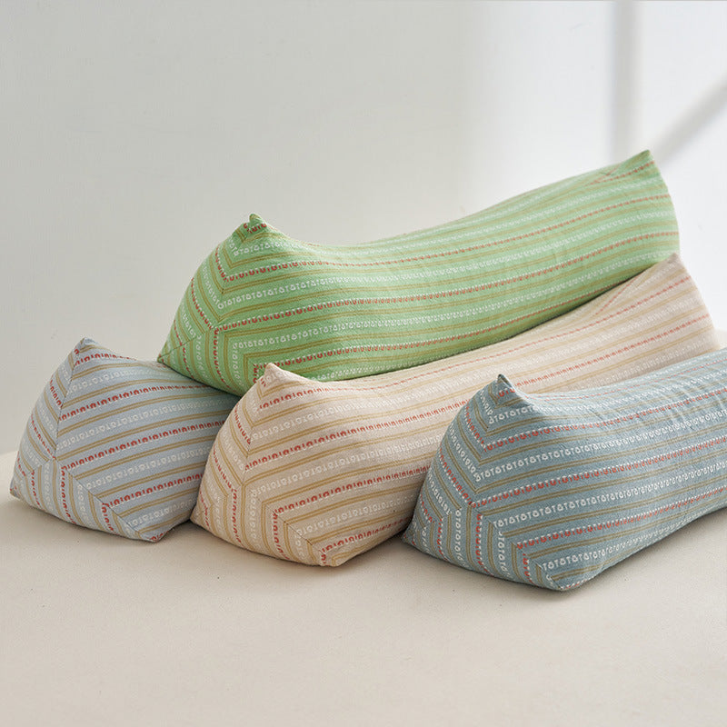 Ergonomic neck roll with stylish striped pattern Stornfield