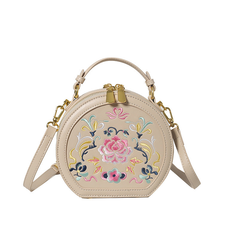 Vintage Floral Embroidered Handbag Stornfield
