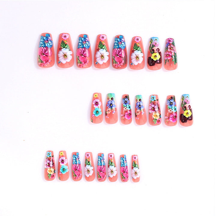 Floral 3D Nail Art Set Stornfield