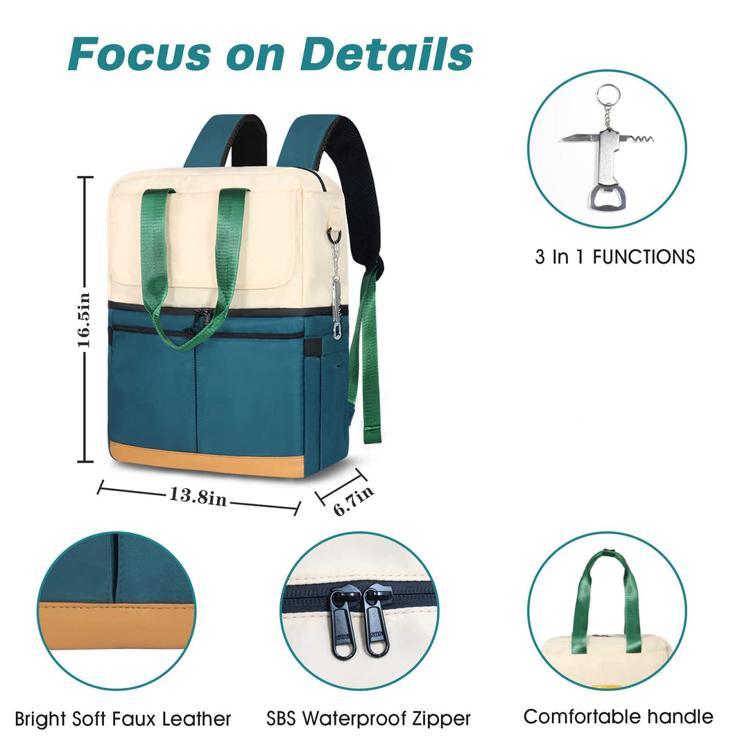 Unisex Insulated Leisure Transport Bag with External Pockets Stornfield