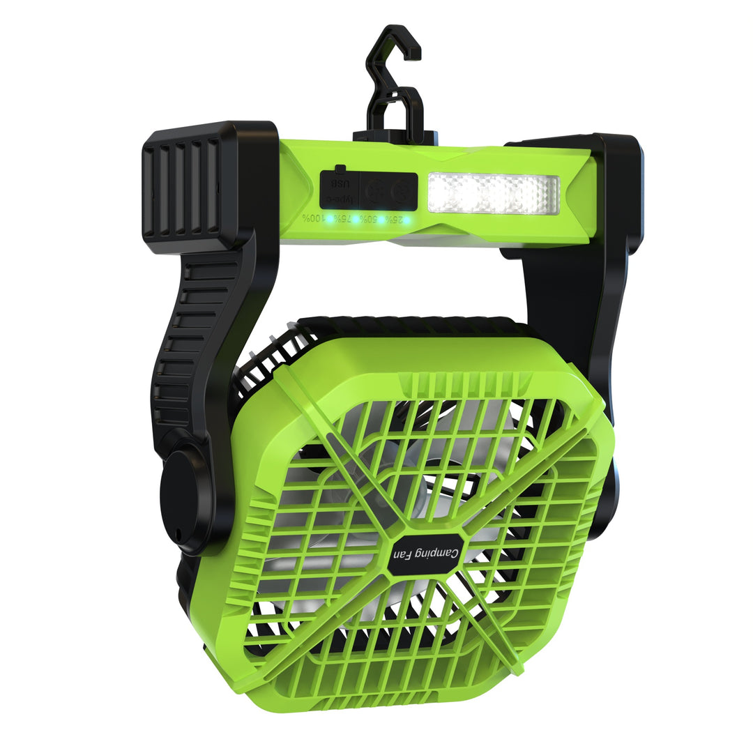 Portable Outdoor Battery-Powered Camping Fan Stornfield