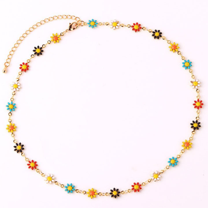 Floral Daisy Chain Necklace Stornfield