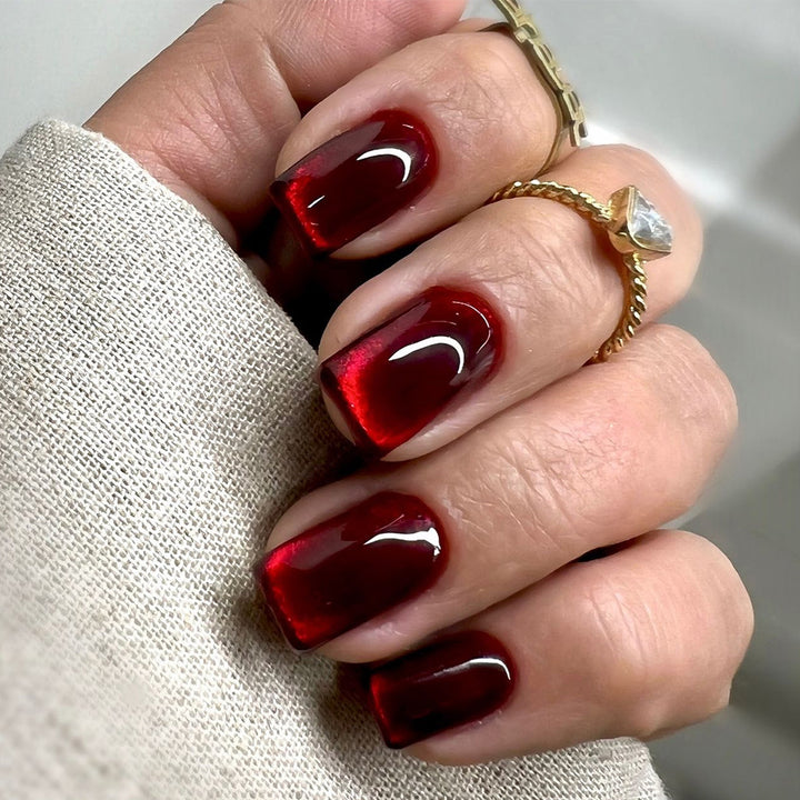 High-quality gel nails with translucent French tip Stornfield