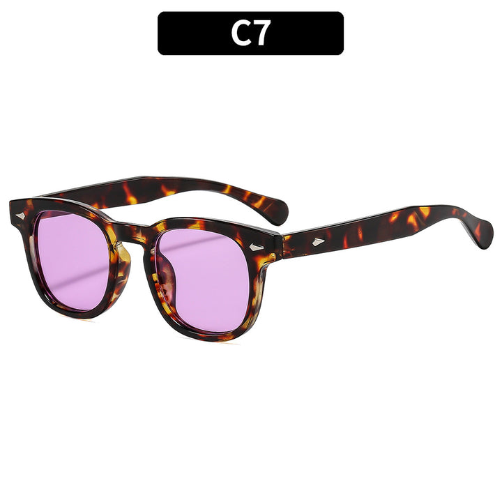 Vintage-Inspired Wide Frame Sunglasses